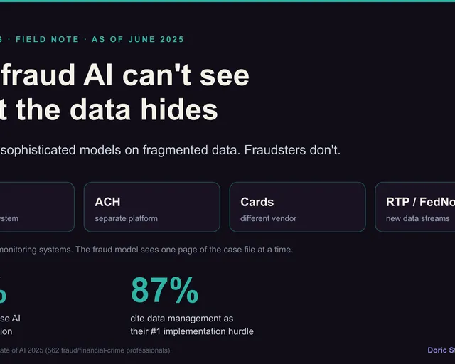 Your fraud AI can't see what your data hides visual preview
