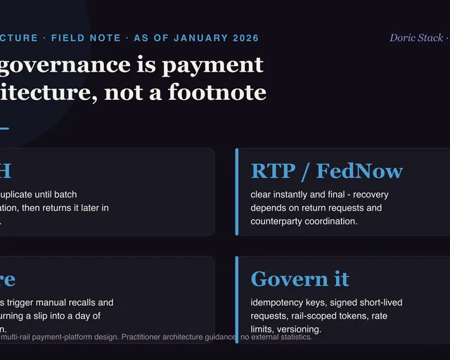 API governance is payment architecture, not a footnote visual preview