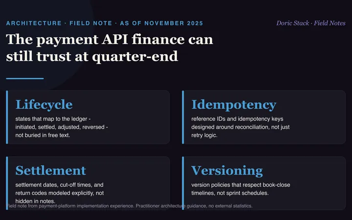 The payment API finance can still trust at quarter-end visual preview