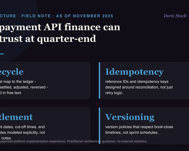 The payment API finance can still trust at quarter-end visual preview